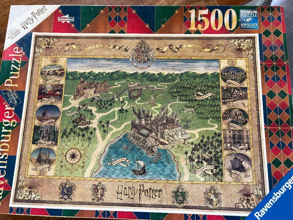 Harry Potter puzzel, Ophalen of Verzenden, Zo goed als nieuw, Overige typen