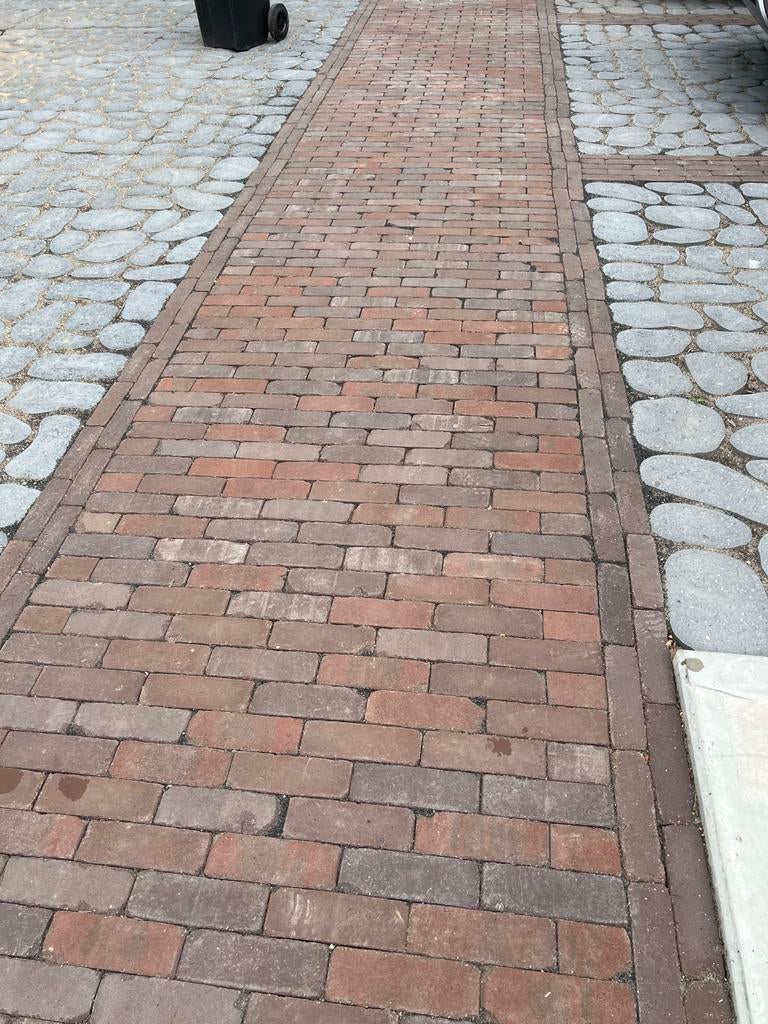 Over dikformaat stenen  voor tuin of oprit, Ophalen, Klinkers, Nieuw, Minder dan 5 m²