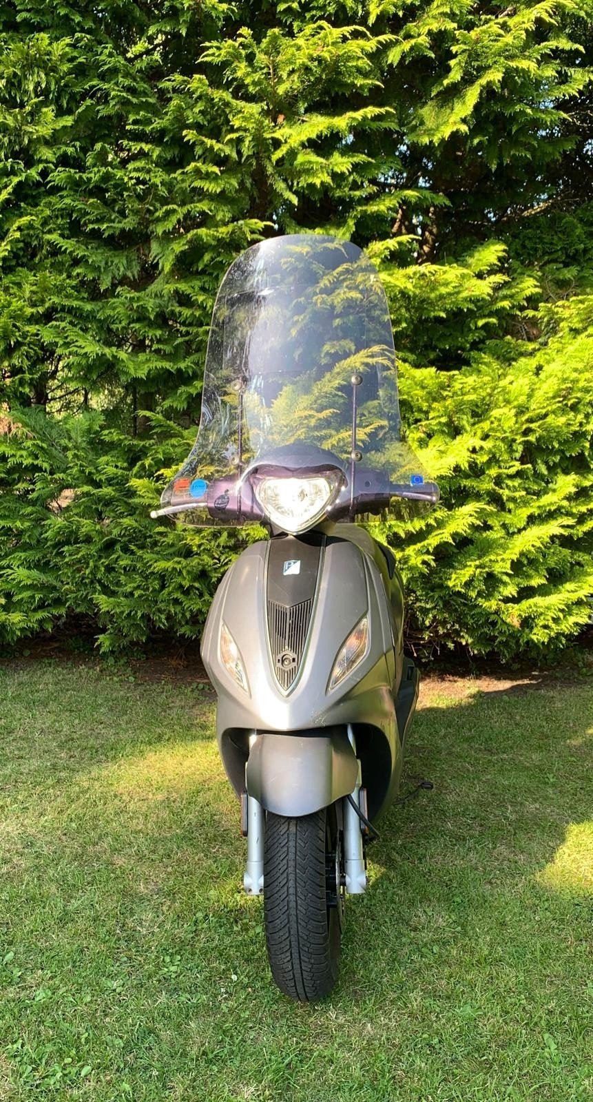 Piaggio new fly • Grijs • Snor, Ophalen, Gebruikt, Fly, Benzine