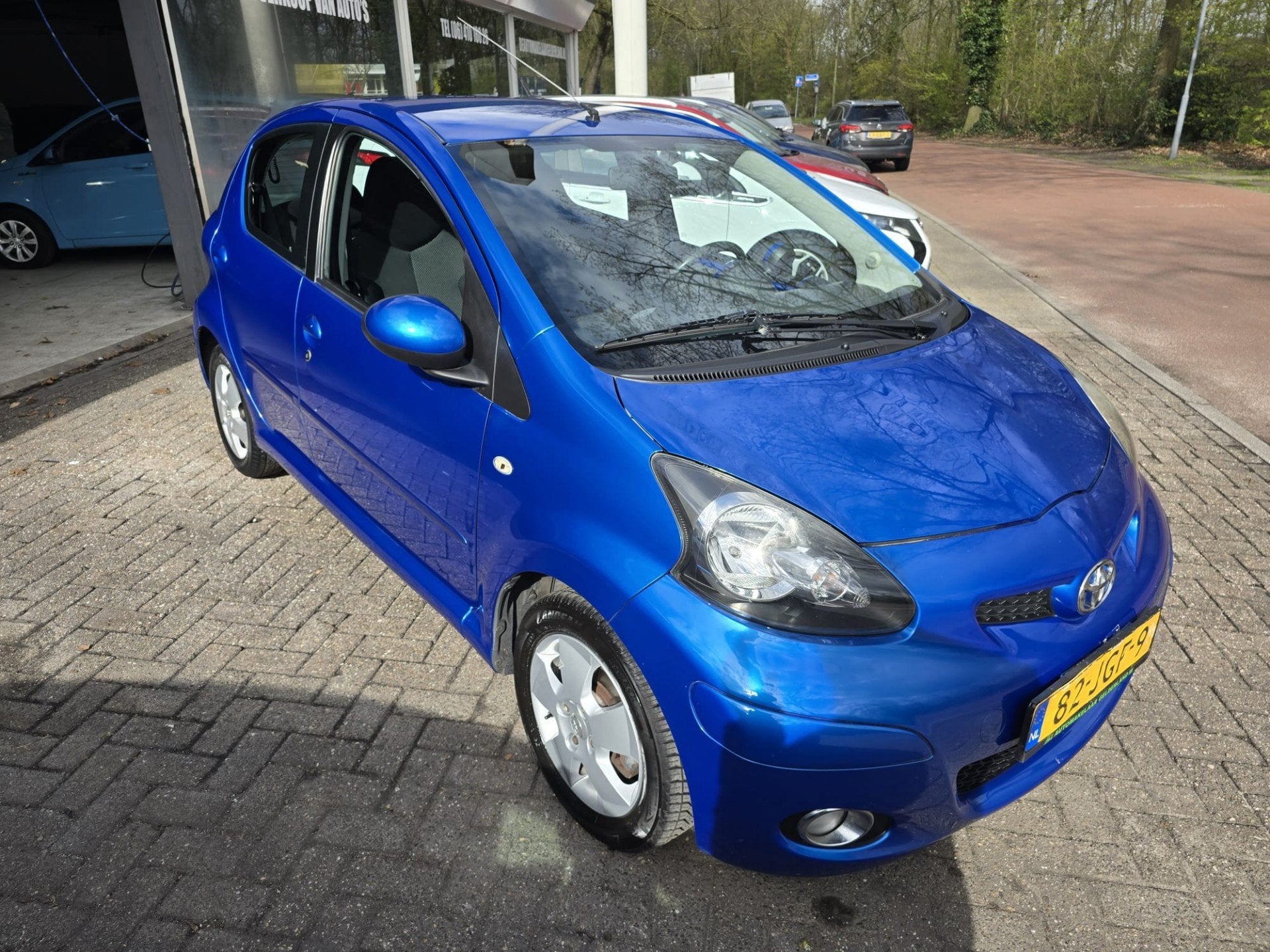 Toyota Aygo 1.0-12V Dynamic Blue | 2E EIGENAAR | 12MND GARAN, Voorwielaandrijving, Elektrische ramen, Stof, Gebruikt