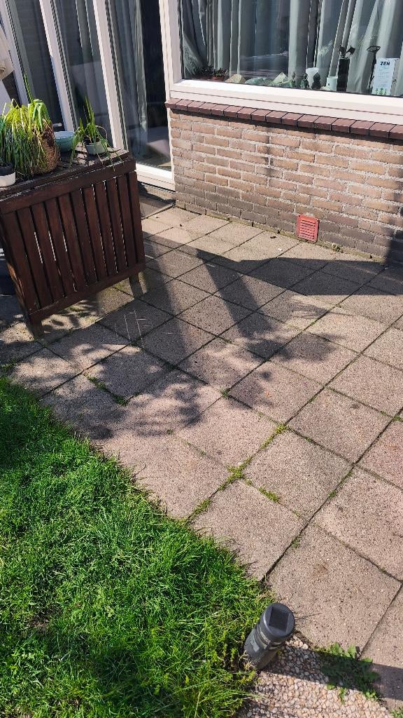 Gratis af te halen stoeptegels, Tuin en Terras, Ophalen, Gebruikt, 10 m² of meer, Beton