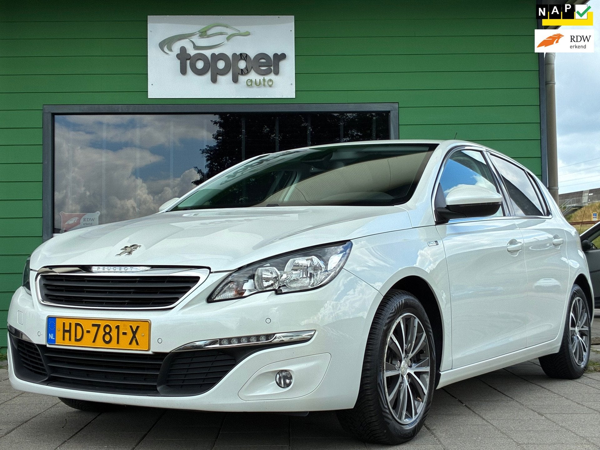 Peugeot 308 1.2 PureTech Style|2e Eigenaar|D-riem v.v.|Navig, Auto's, Voorwielaandrijving, Gebruikt, Euro 6, Origineel Nederlands