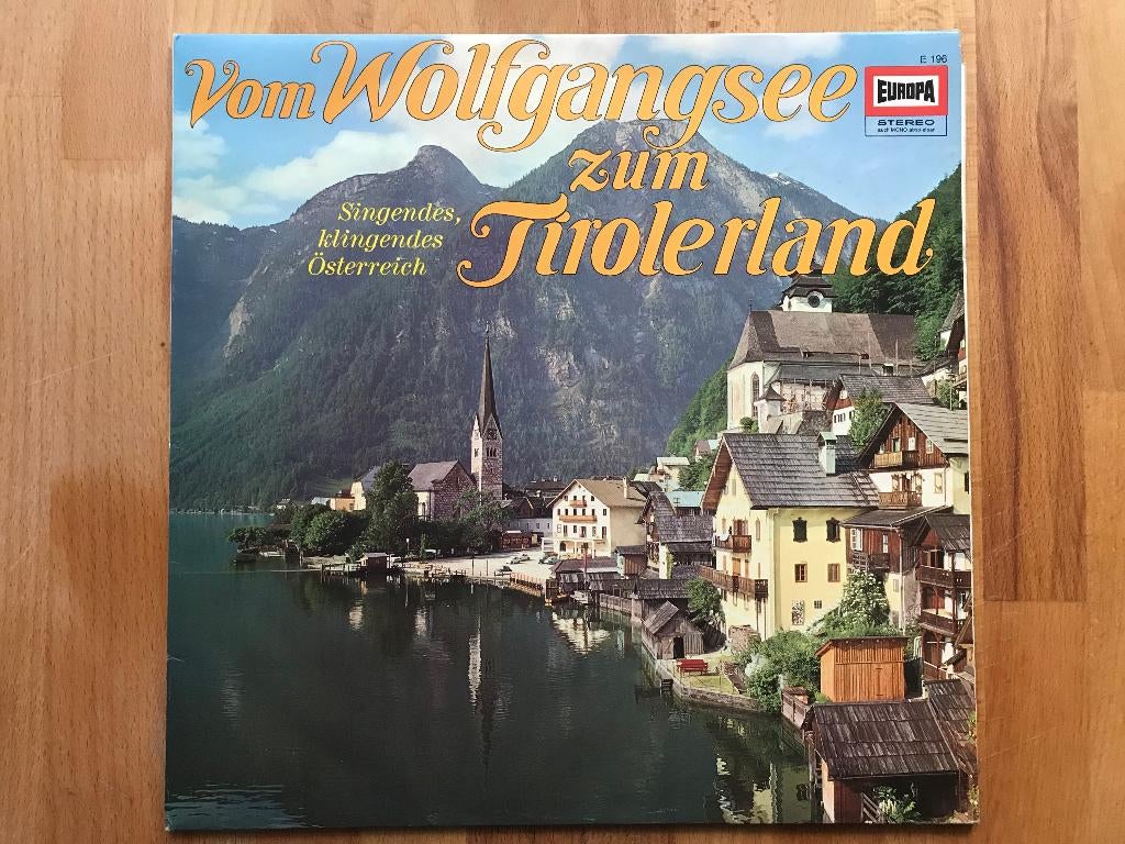 LP Duits - vom Wolfgangsee zum Tirolerland, Cd's en Dvd's, Vinyl | Overige Vinyl, Ophalen of Verzenden, Gebruikt, 12 inch