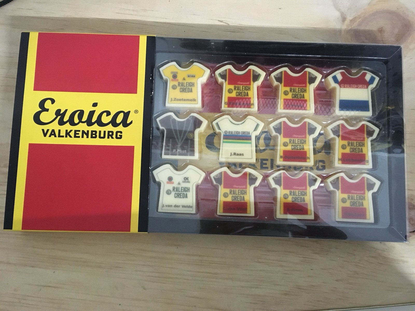 Eroica Valkenburg Wielershirts Chocolade merchandise, Verzenden, Nieuw, Overige sporten, Overige typen