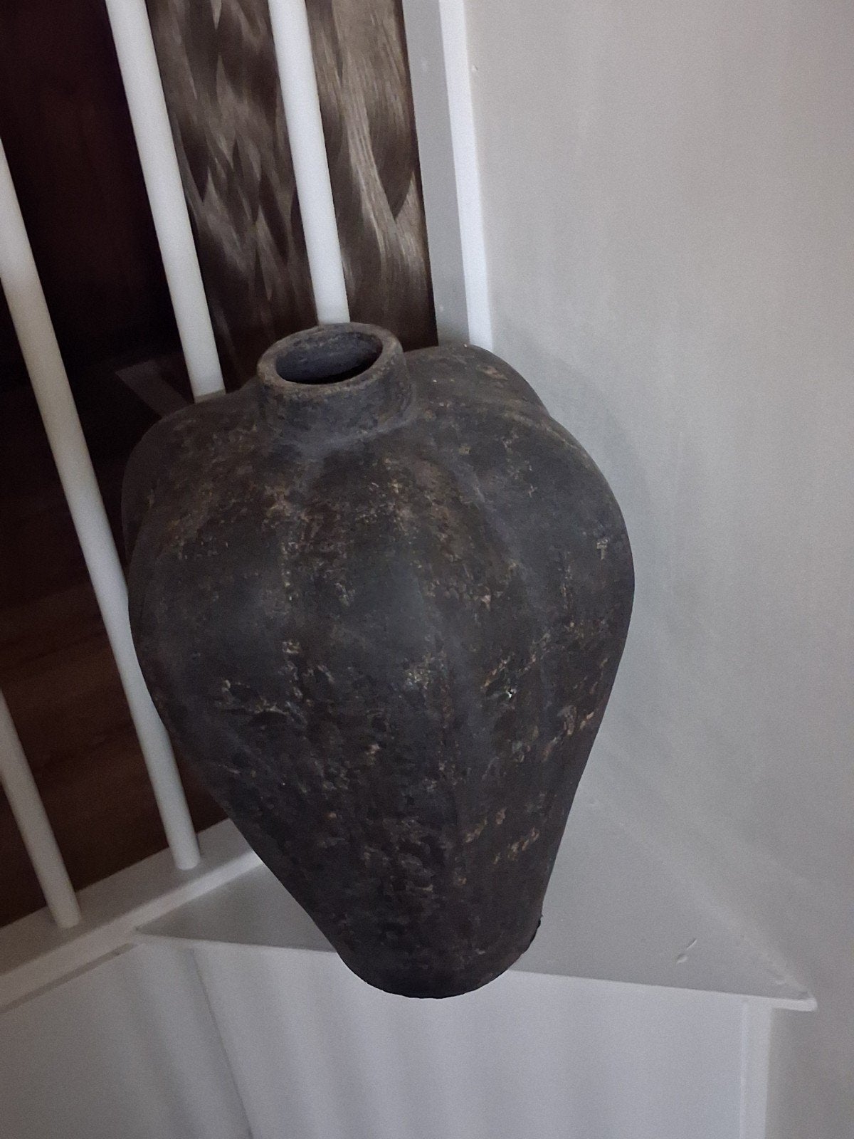 Grote sierpot voor evt takken, Ophalen, Bruin, 60 cm