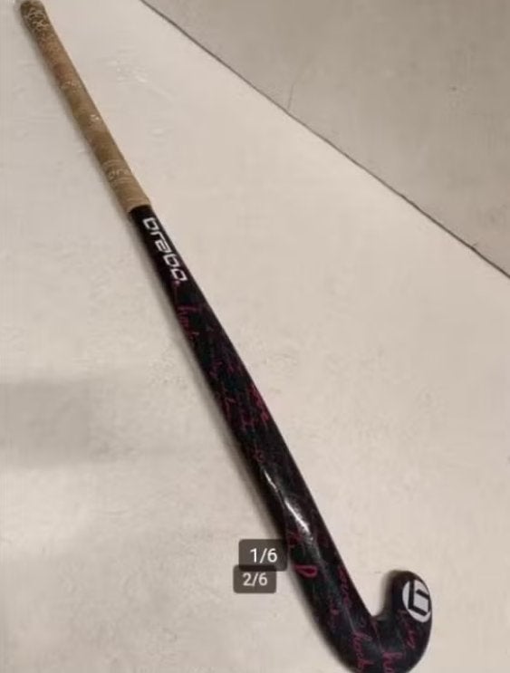 Brabo 35 inch hockeystick i love hockey full composite, Gebruikt, Ophalen of Verzenden, Stick