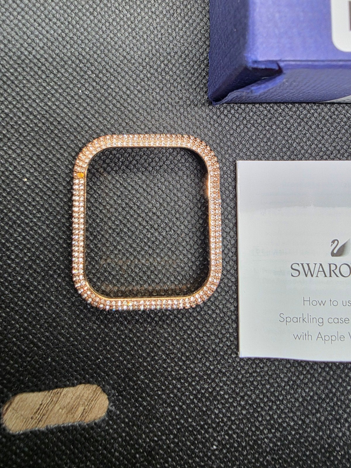 swarovski apple watch behuizing 40mm nieuw, Ophalen of Verzenden, Nieuw, Zwart, IOS