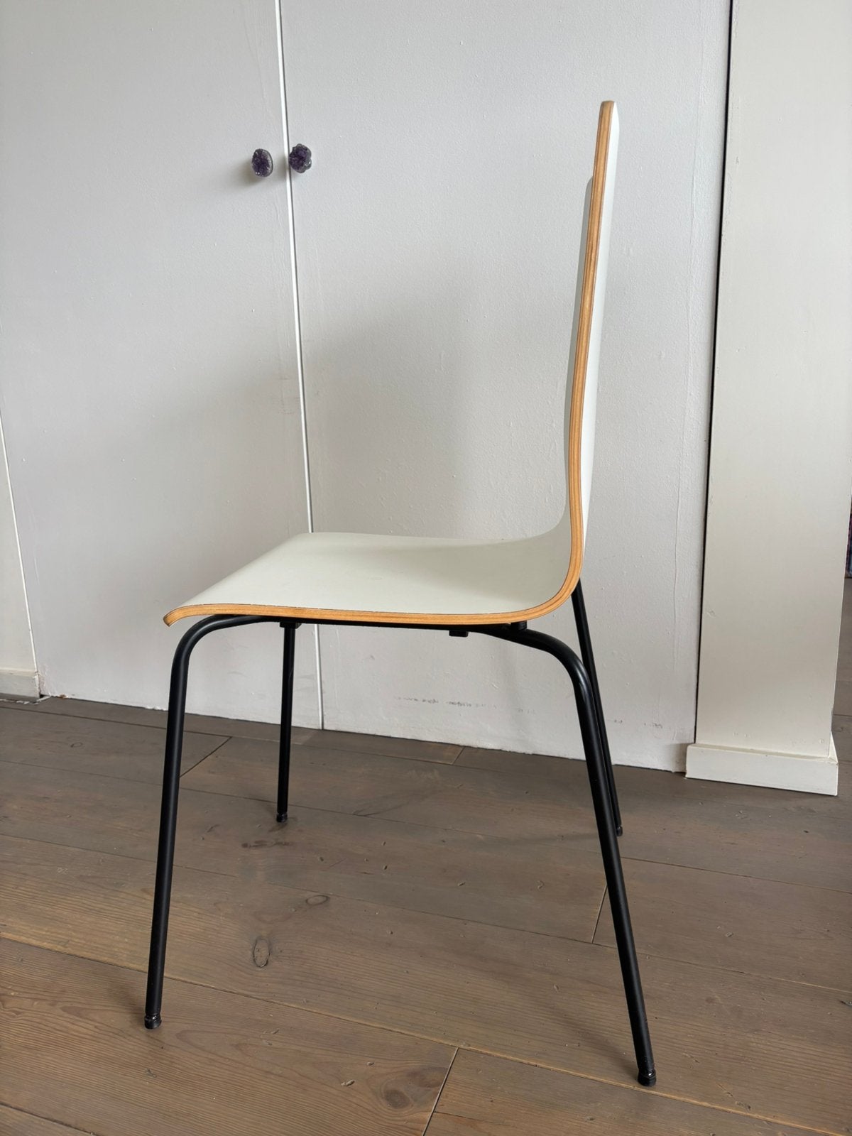 Stoel wit Ikea, Ophalen, Wit, Zo goed als nieuw, Vier