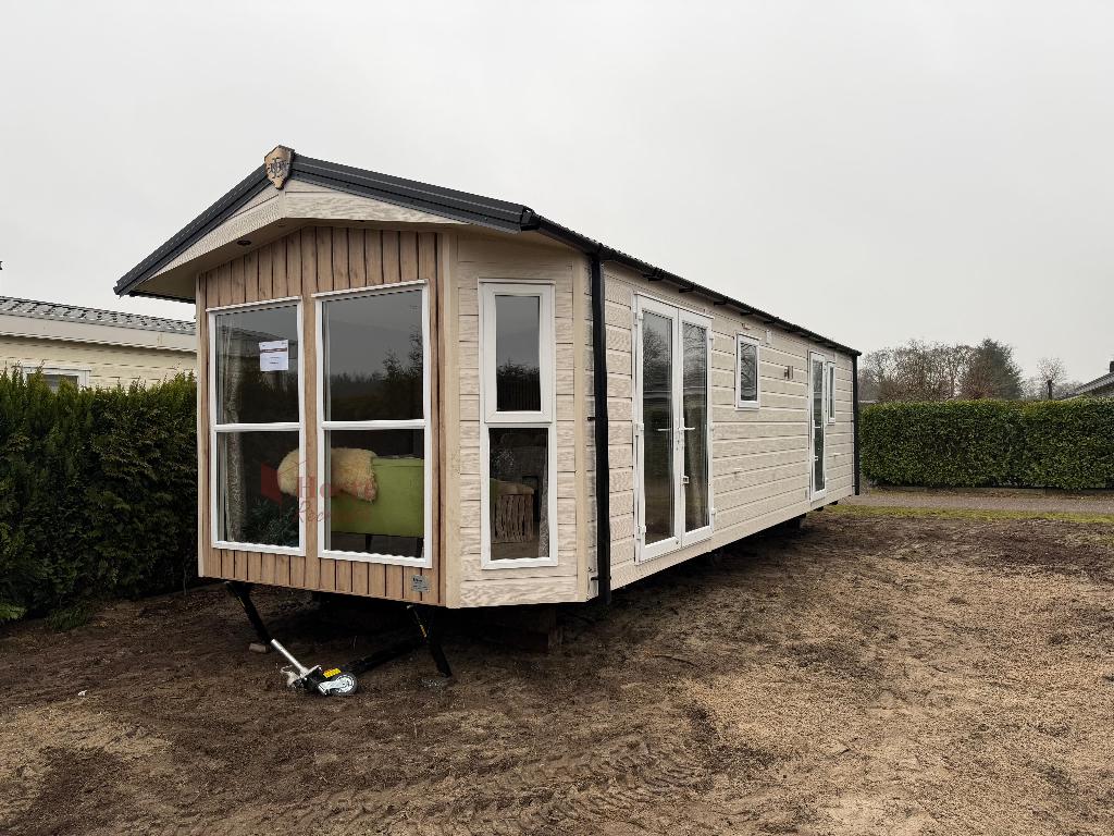 Elvira 1000 op Chaletpark de Huifkar - Chalet - Nieuw, Caravans en Kamperen, Stacaravans, Tot en met 4