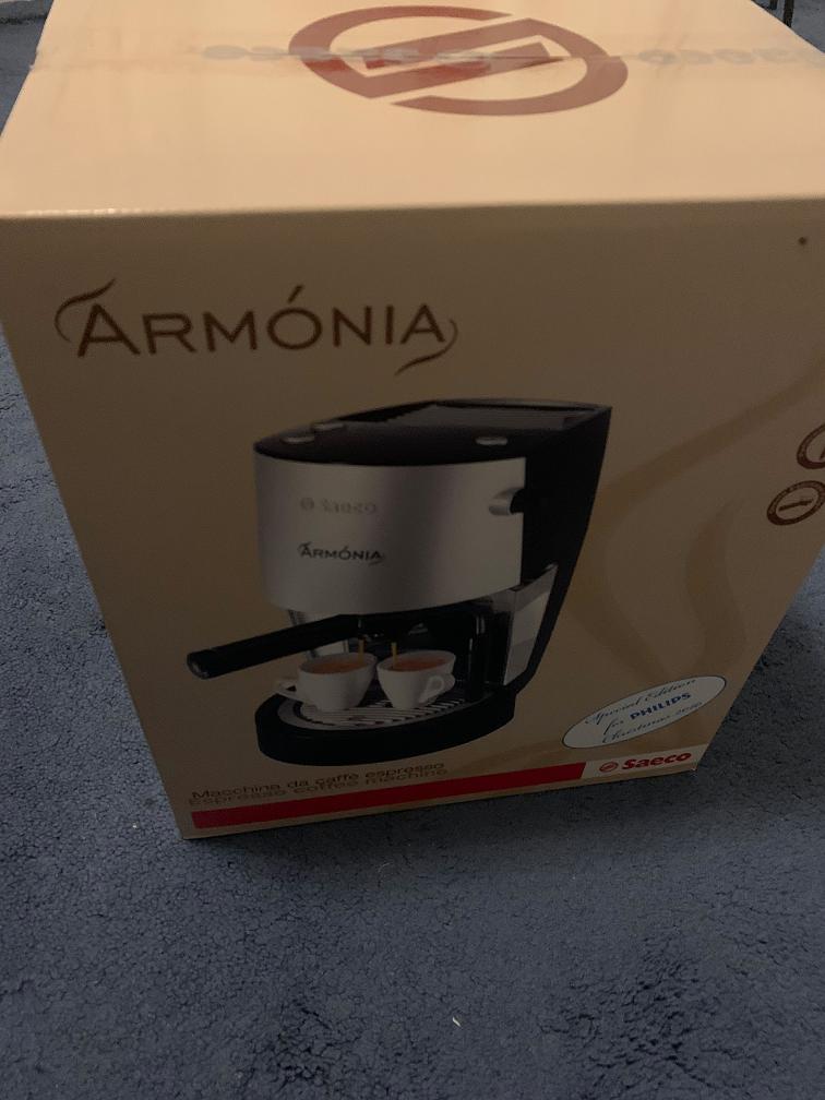 Philips Saeco Armonia Christmas 2010 edition, Witgoed en Apparatuur, Koffiezetapparaten, Ophalen, Espresso apparaat, Nieuw, Gemalen koffie