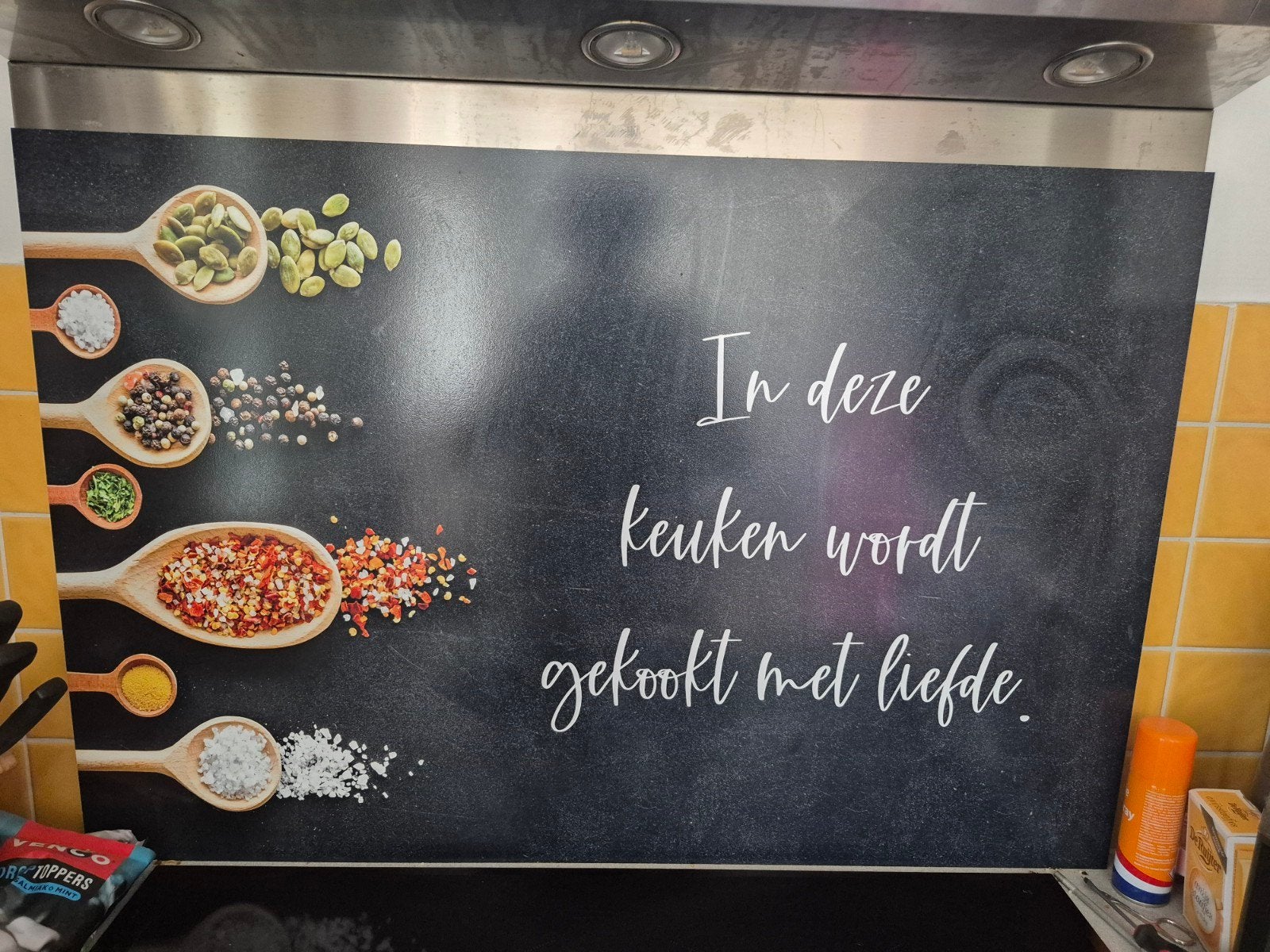 Spat plaat, Huis en Inrichting, Keuken | Keukenelementen, Ophalen, Zo goed als nieuw, 50 tot 100 cm, Minder dan 100 cm