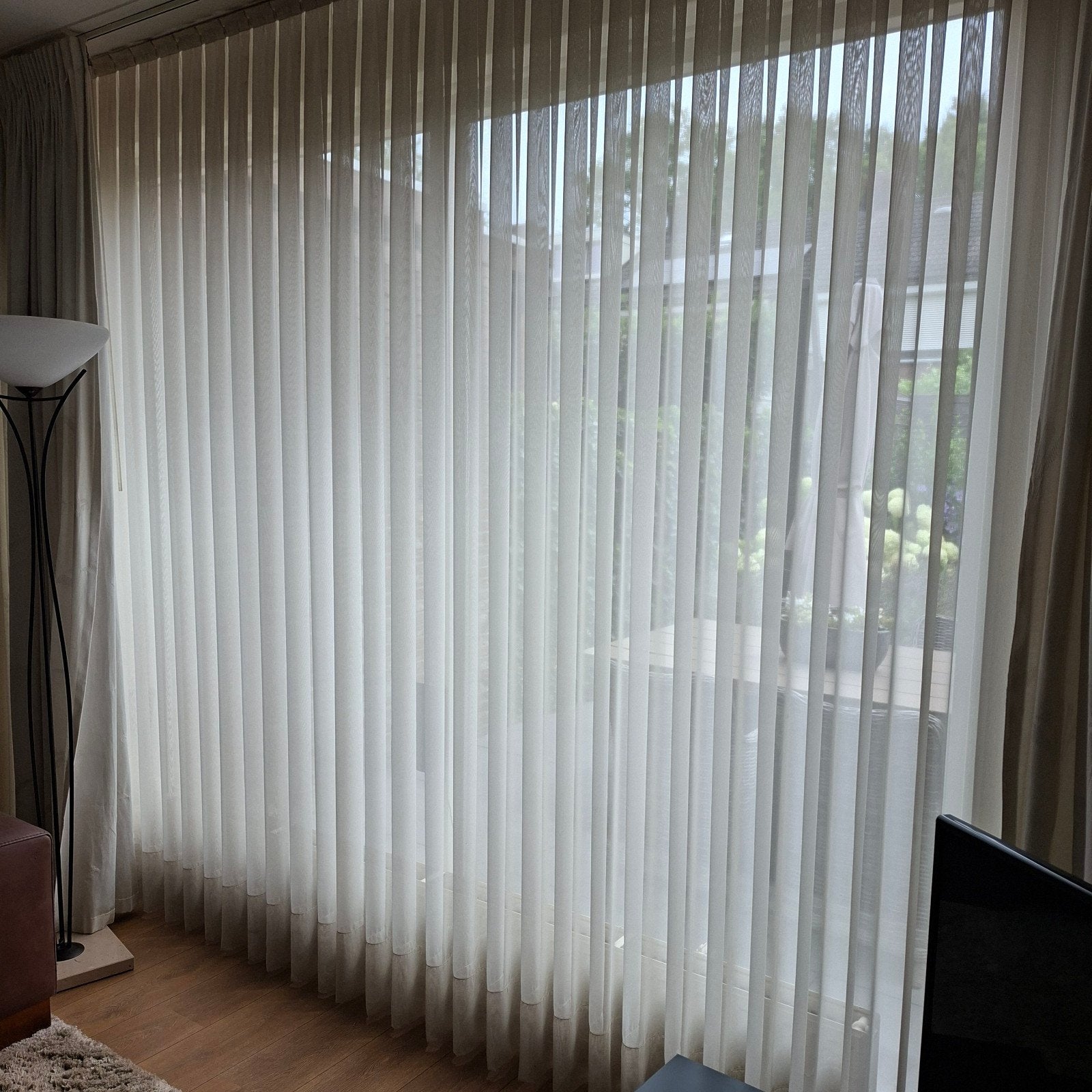 Vitrage, glasgordijn 3.50m x 2.60m, Ophalen, Vitrage, Gebruikt, 260 cm