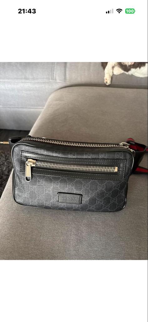 Gucci heuptas zwart, Ophalen of Verzenden, Gebruikt, Zwart, Overige merken