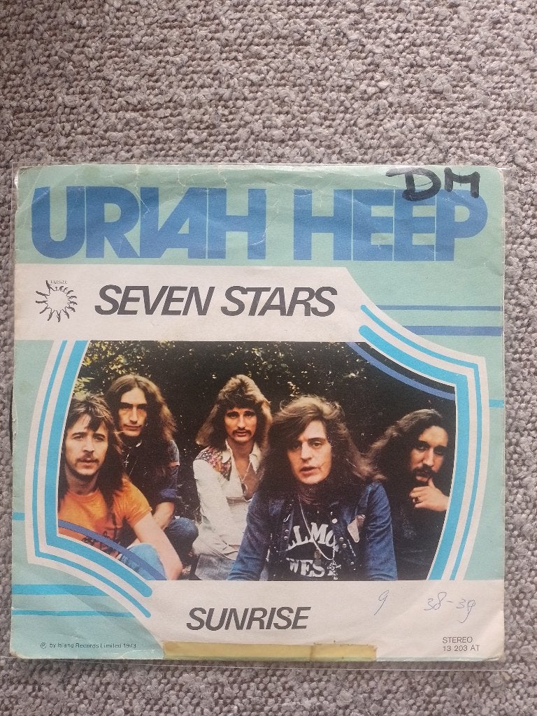 Uriah Heep - Seven Stars, Ophalen of Verzenden, Gebruikt, 7 inch, Rock en Metal