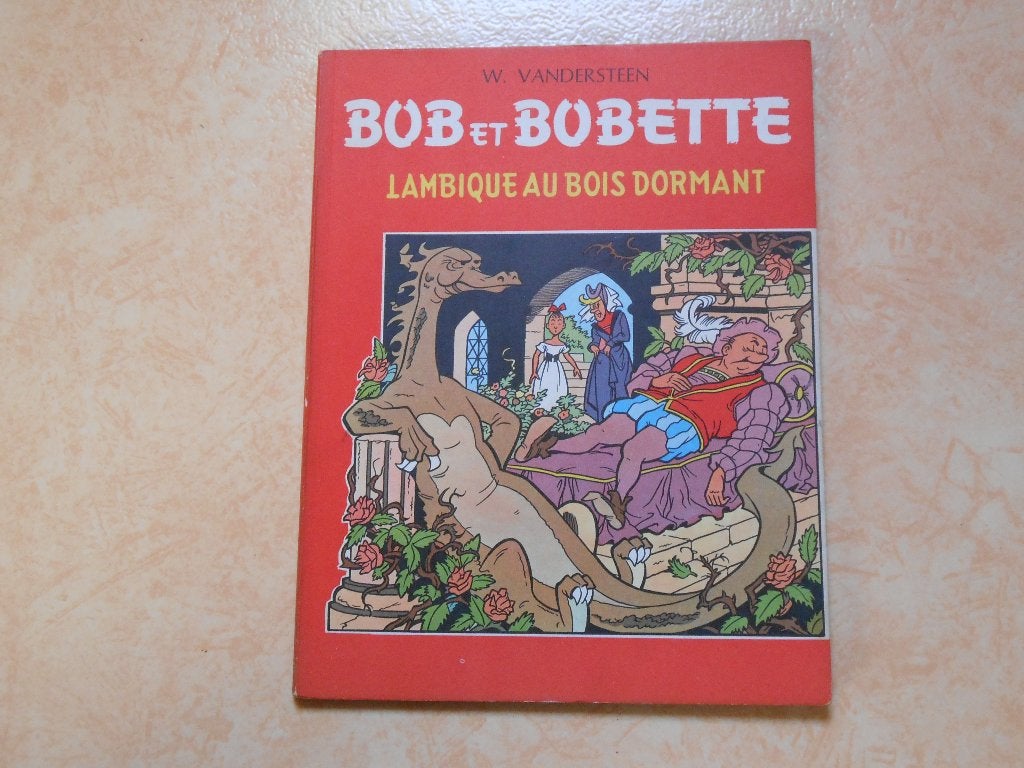 Bob et Bobette 47 Lambique au bois dormant 1965 1 ste druk., Willy Vandersteen, Eén stripboek, Ophalen of Verzenden, Zo goed als nieuw