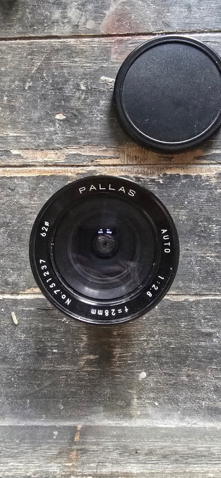 Pallas Auto 28mm f/2.8 M42 groothoeklens, Ophalen of Verzenden, 1960 tot 1980, Lens of Lenzen