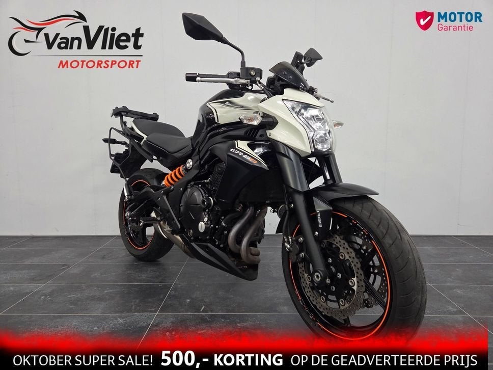 Nieuw Binnen.! Mooie Kawasaki ER6N bj 2016 ER 6 N, 2 cilinders, 649 cc, Bedrijf, Onbekend