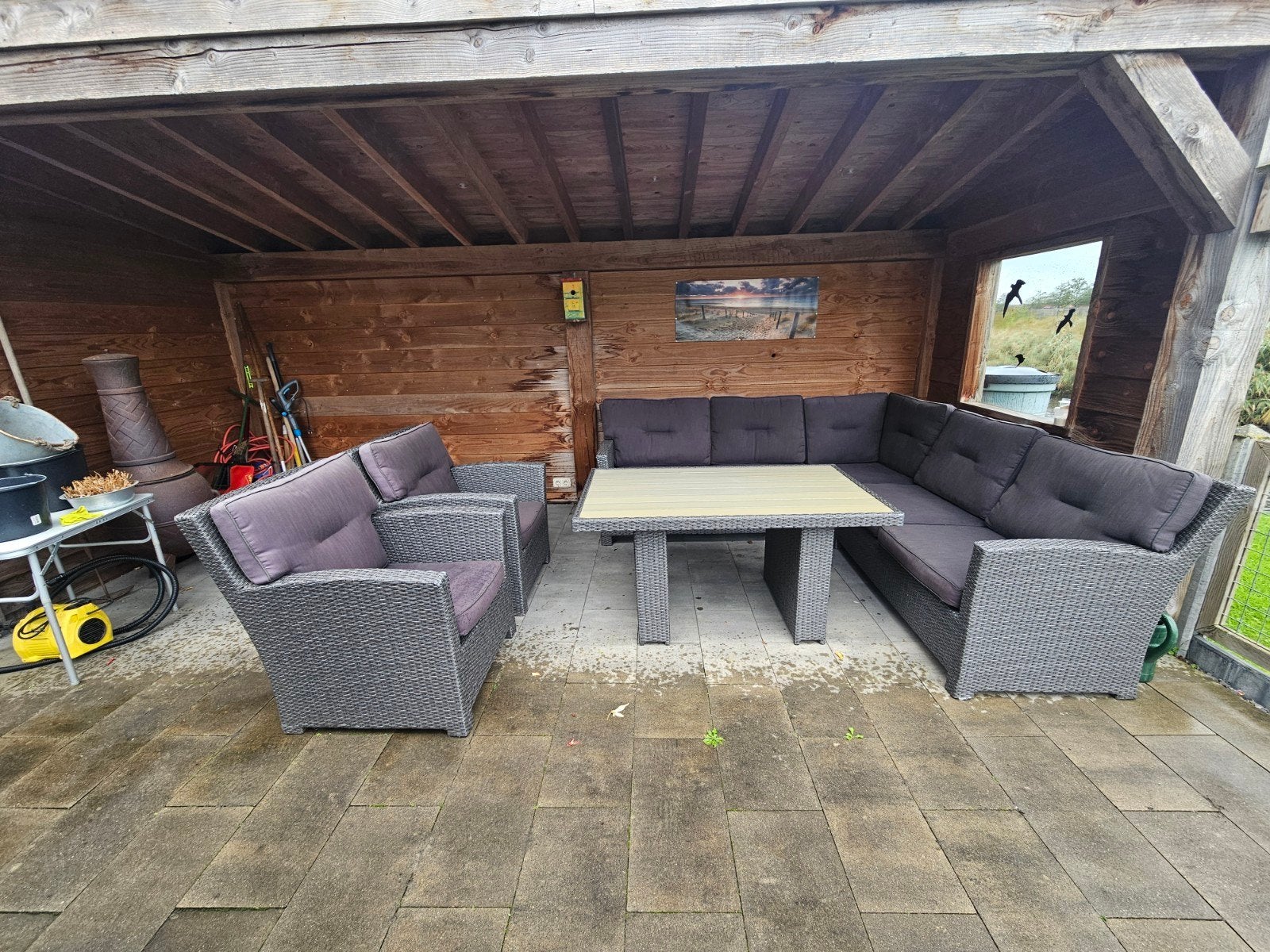 lounge set, Ophalen, Kunststof