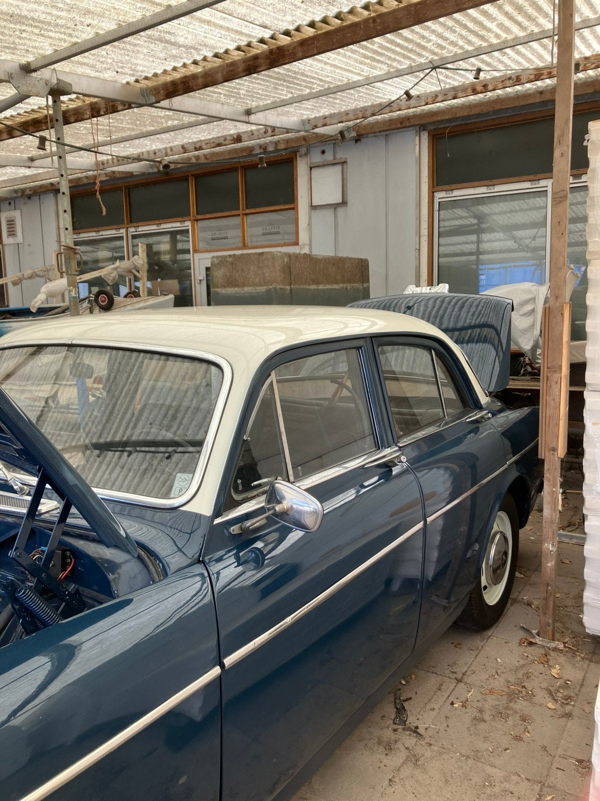Volvo Amazone autonaat 1966, Auto's, Automaat, Zwart, Blauw, Particulier