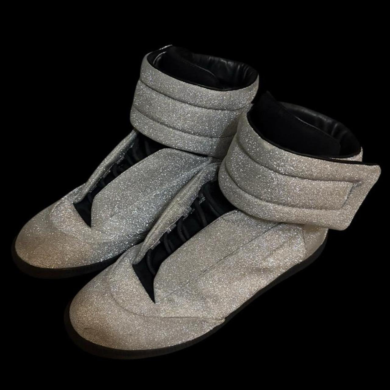 Maison Margiela Glitter High-Top Futures, Kleding | Dames, Verzenden, Zo goed als nieuw, Overige kleuren, Sneakers of Gympen