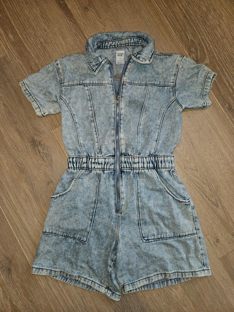 Jeans pak 152, Ophalen of Verzenden, Gebruikt, Meisje, Broek