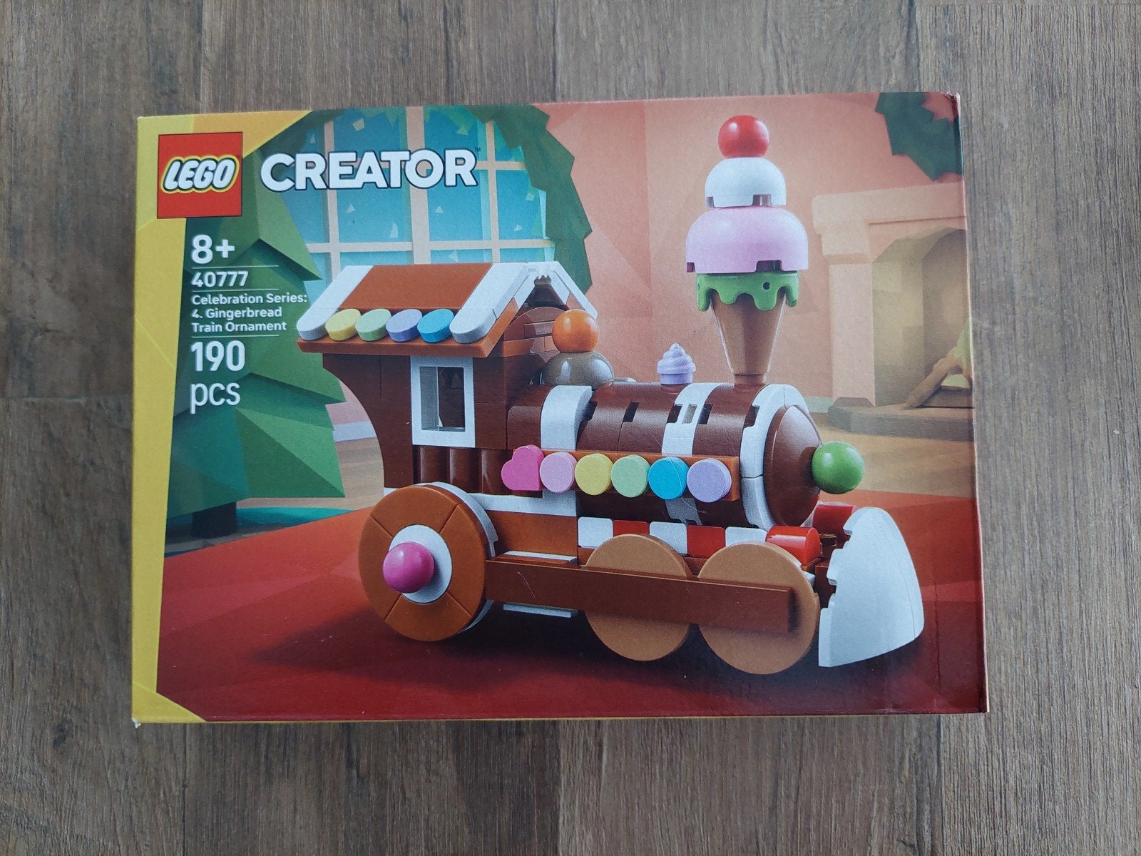 Lego - Peperkoektrein / Gingerbread train ornament 40777, Lego, Nieuw, Ophalen of Verzenden, Creator