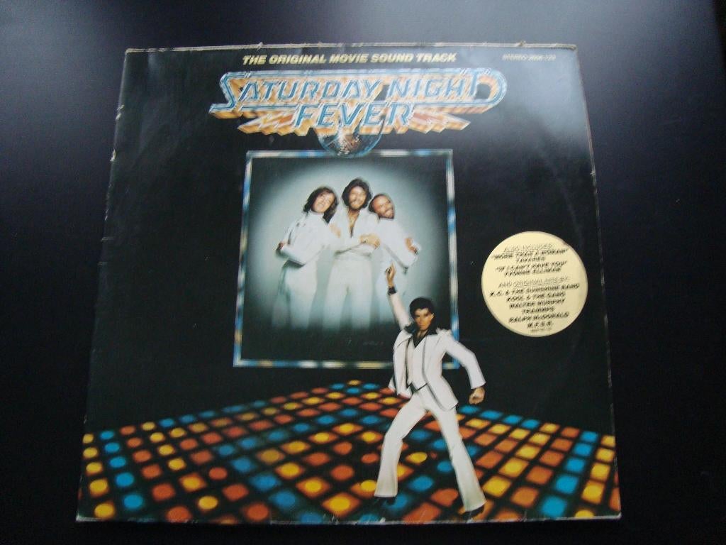 Saterday night fever dubbel lp, Cd's en Dvd's, Vinyl | Filmmuziek en Soundtracks, Ophalen of Verzenden, Zo goed als nieuw, 12 inch