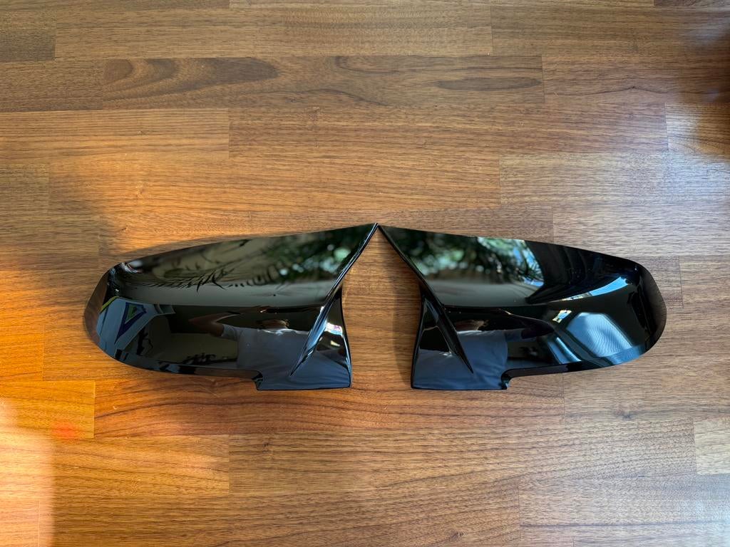 BMW Spiegelkap M style, glanzend zwart, nieuw, Ophalen of Verzenden, Ovaal, Minder dan 50 cm, Minder dan 100 cm
