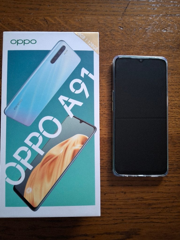 OPPO A91, geen krassen of gebruikssporen, Overige modellen, Blauw, Touchscreen, Ophalen of Verzenden