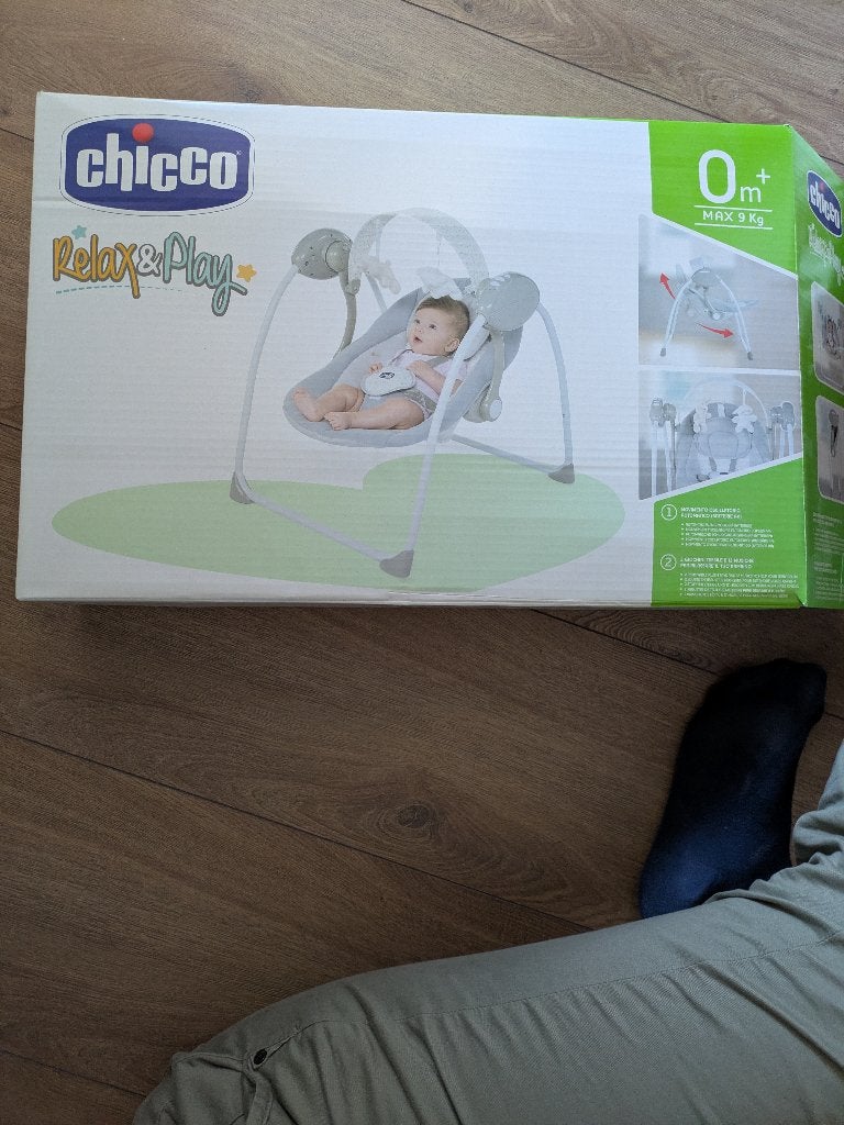 Chicco Babyswing, Ophalen, Schommelstoel, Verstelbaar, Zo goed als nieuw