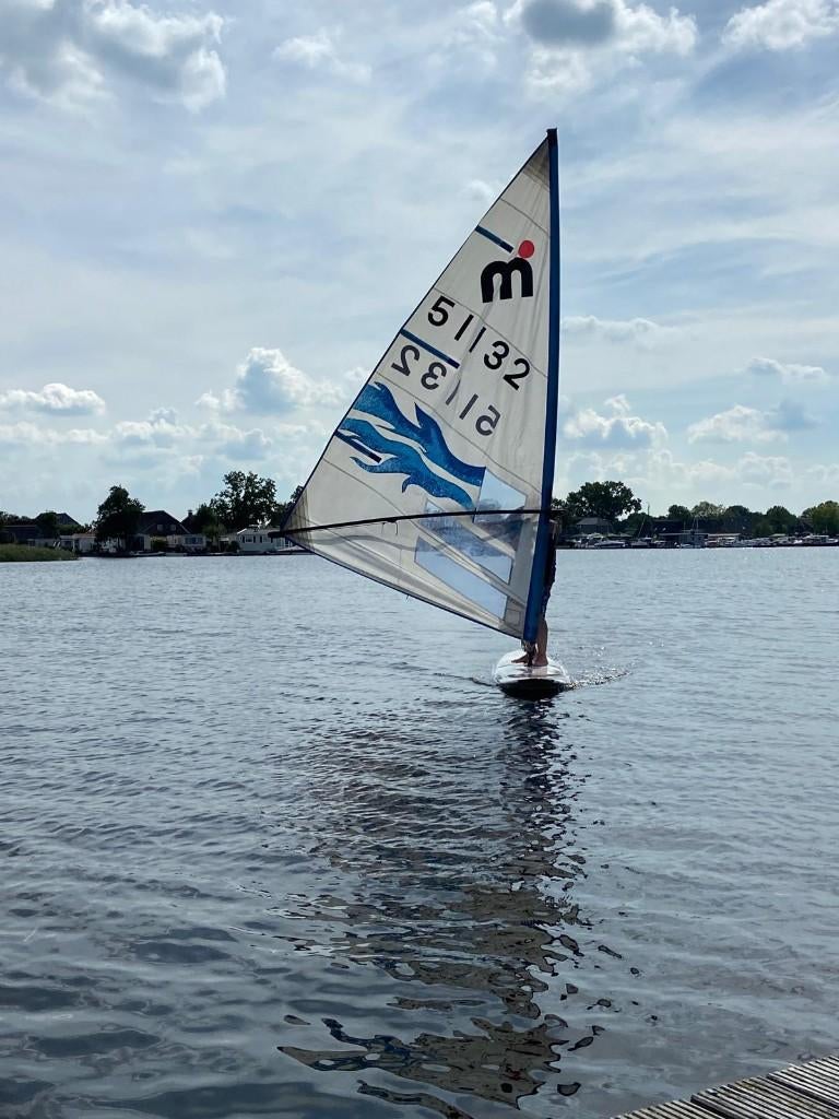 Mistral Competition compleet en origineel, Ophalen, 300 cm of meer, Met vin(nen), Complete set
