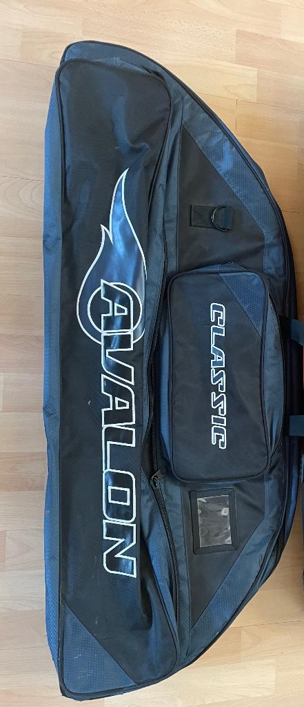 Avalon compound classic soft case blauw, Sport en Fitness, Handboogschieten, Zo goed als nieuw, Compoundboog, Ophalen