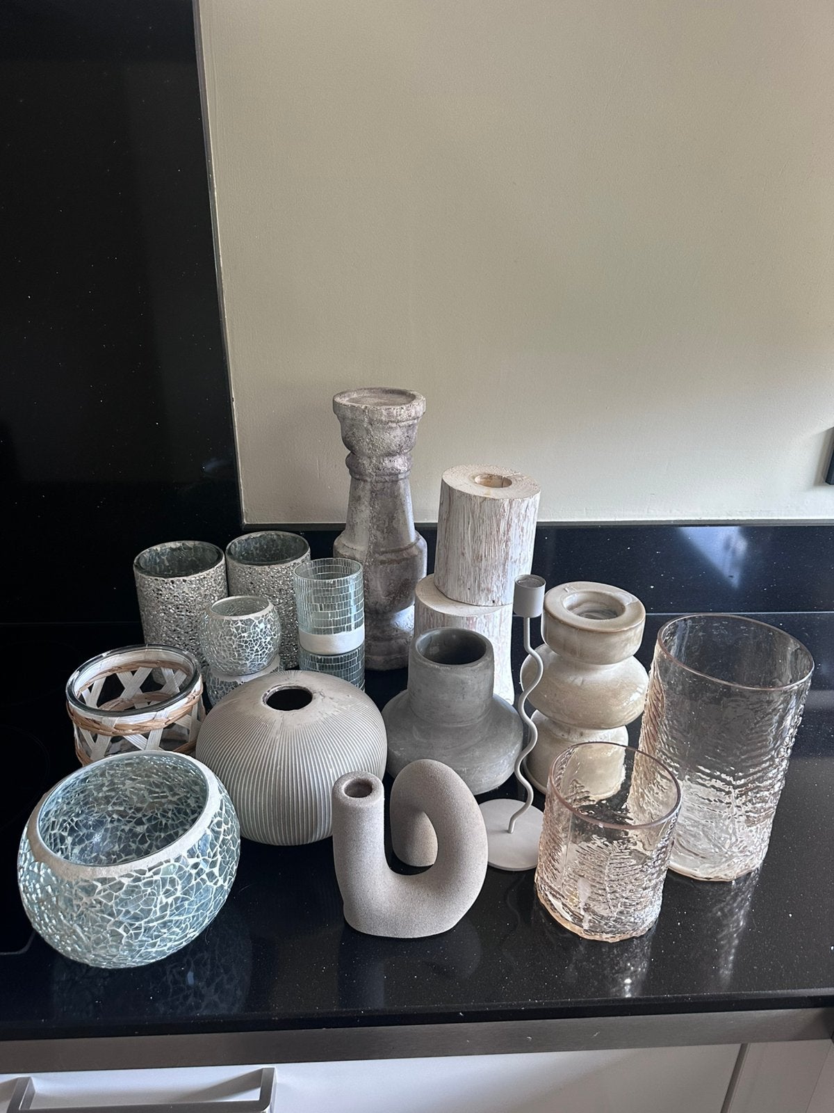 Partij woonaccessoires PTMD, Riviera Maison, Maison du Monde, Ophalen, Zo goed als nieuw, Kandelaar, PTMD