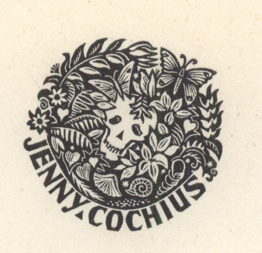 1771 Ex Libris Nederland : Thijs Mauve, 1958, Verzenden, Ex libris