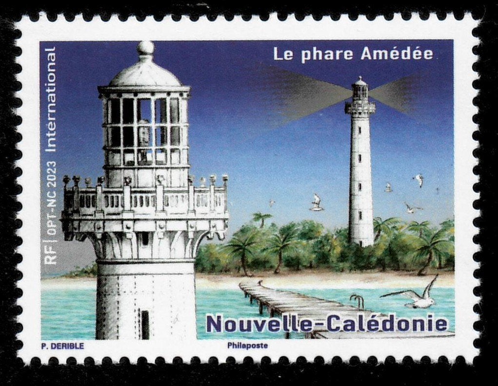 Jaar 2023 Yv 1446 Nouvelle Caledonie. Le Phare Amédée., Ophalen of Verzenden, Postfris