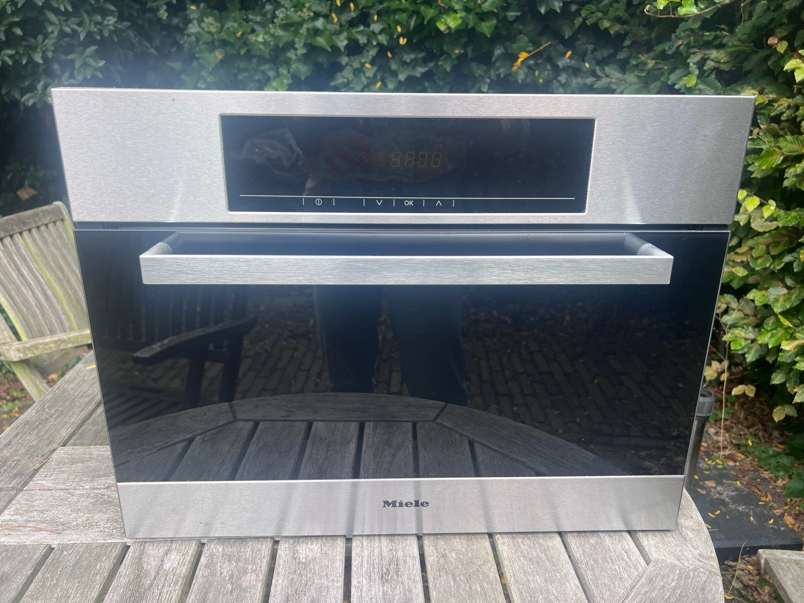 Miele DG5040 Inbouw Stoomoven - Nauwelijks gebruikt, Witgoed en Apparatuur, Ophalen, 45 tot 50 cm, 60 cm of meer, Inbouw