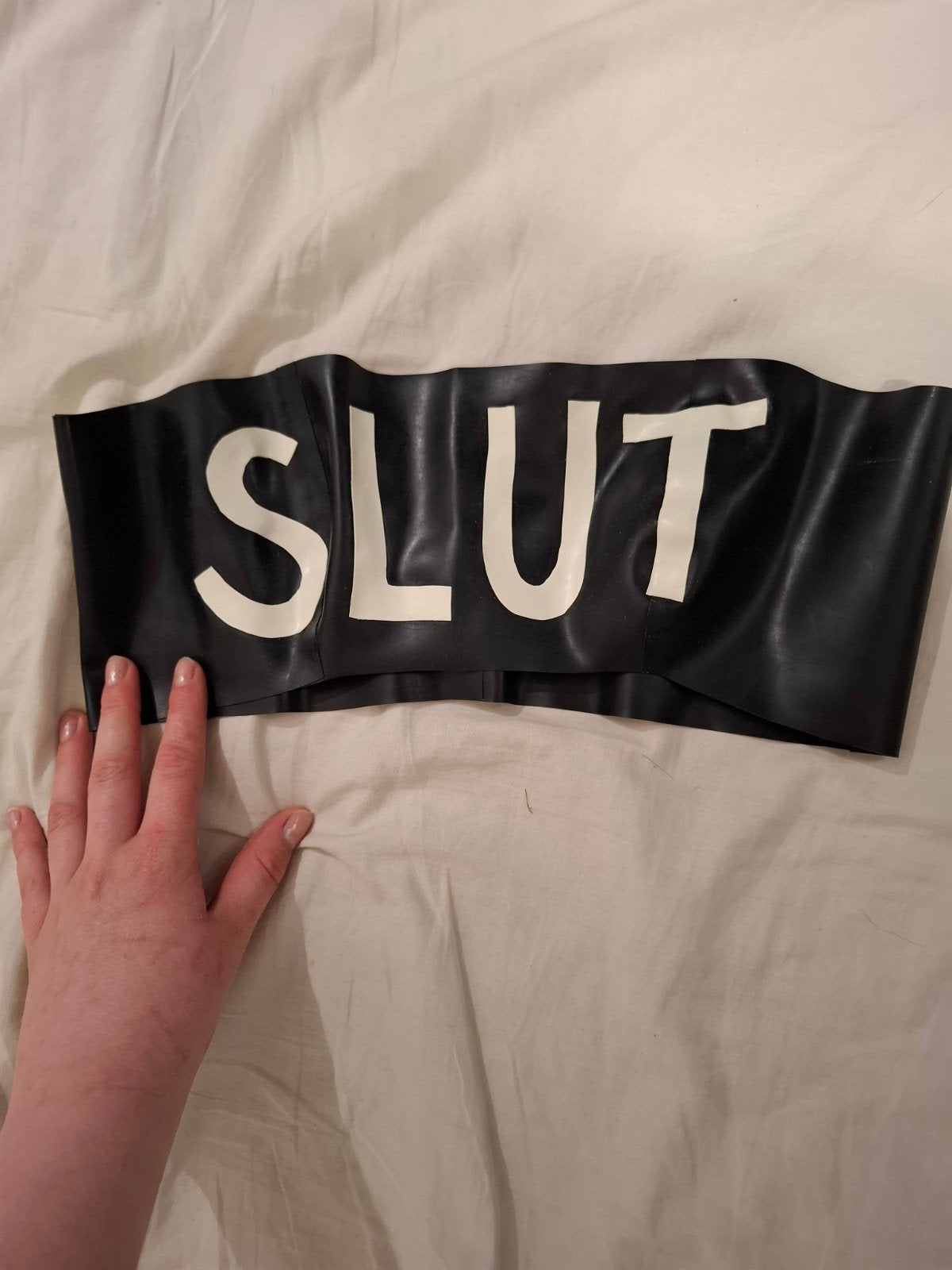 latex tube top zwart maat M, Ophalen of Verzenden, Gedragen, Zwart, Zonder mouw