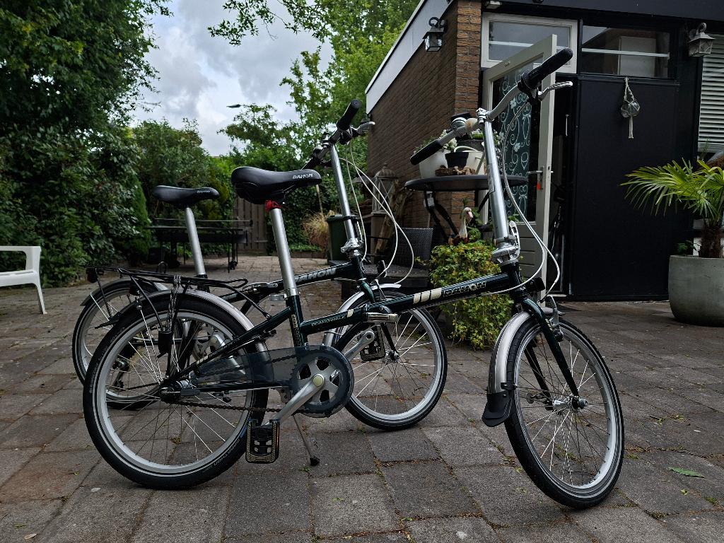 Vouwfietsen, Fietsen en Brommers, Fietsen | Vouwfietsen, Ophalen, Gebruikt, Dahon, Totaal opvouwbaar