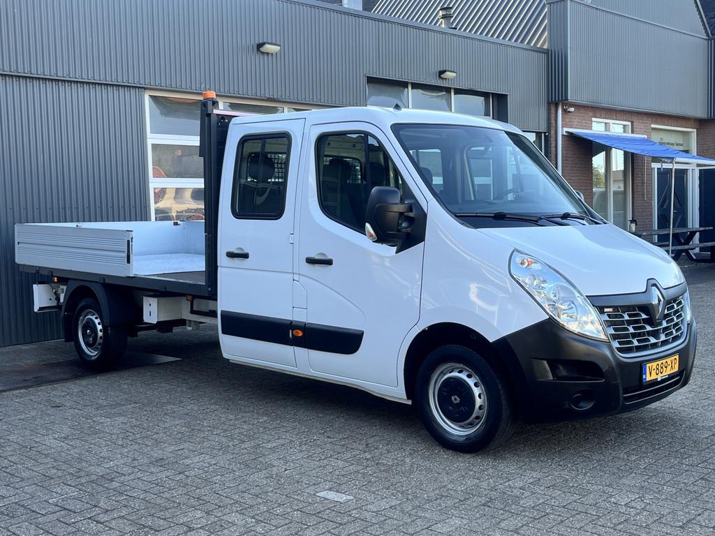 Renault Master T35 2.3 dCi L3 DC Airco Cruise controle Trekh, Auto's, Stof, Gebruikt, 4 cilinders, Renault