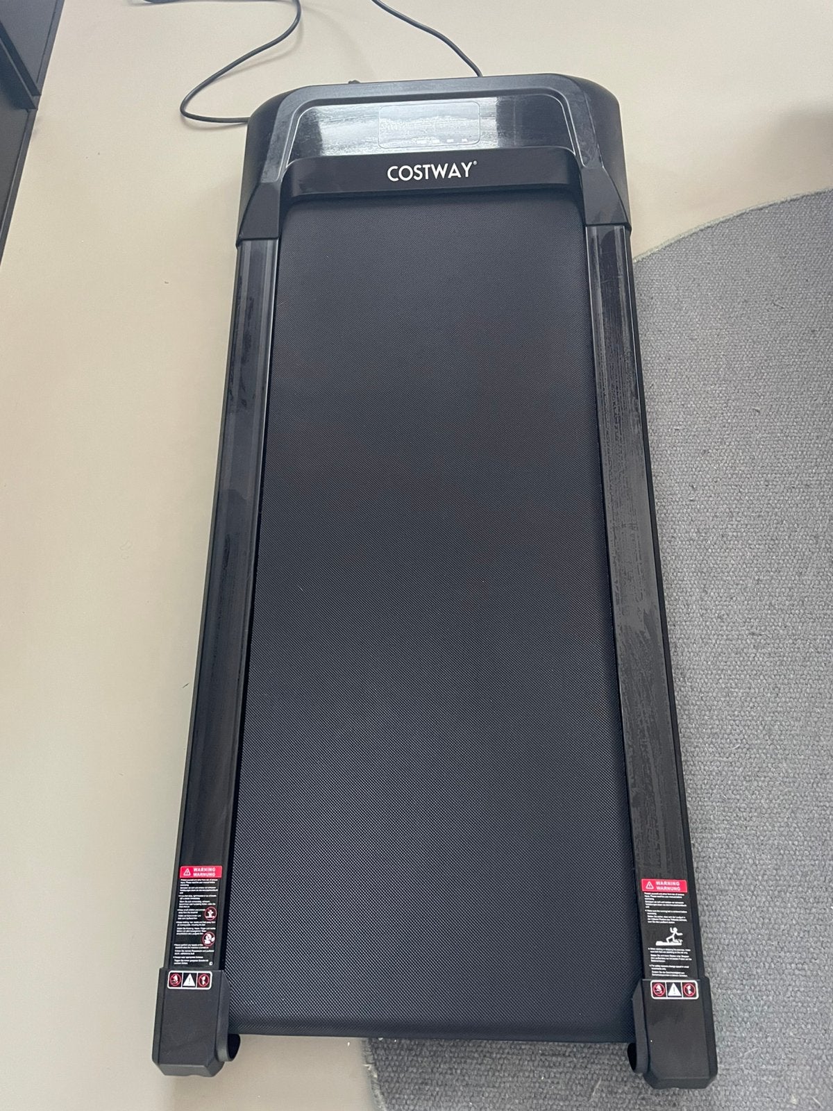 Loopband van Costway max snelheid 6 km