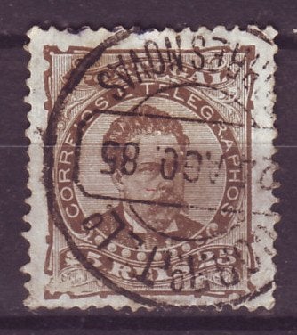 Portugal Mi 56 xB gest, Ophalen of Verzenden, Portugal, Gestempeld