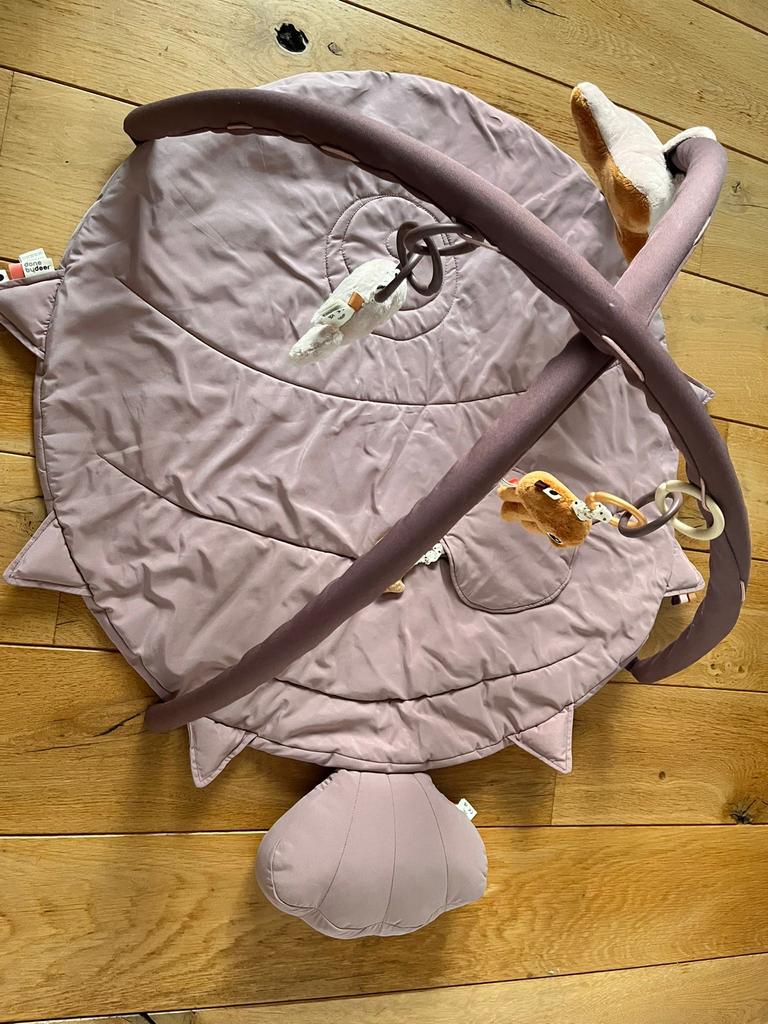 Done by Deer - Speelkleed met Babygym - Roze/Paars, Kinderen en Baby's, Ophalen, Zo goed als nieuw, Babygym