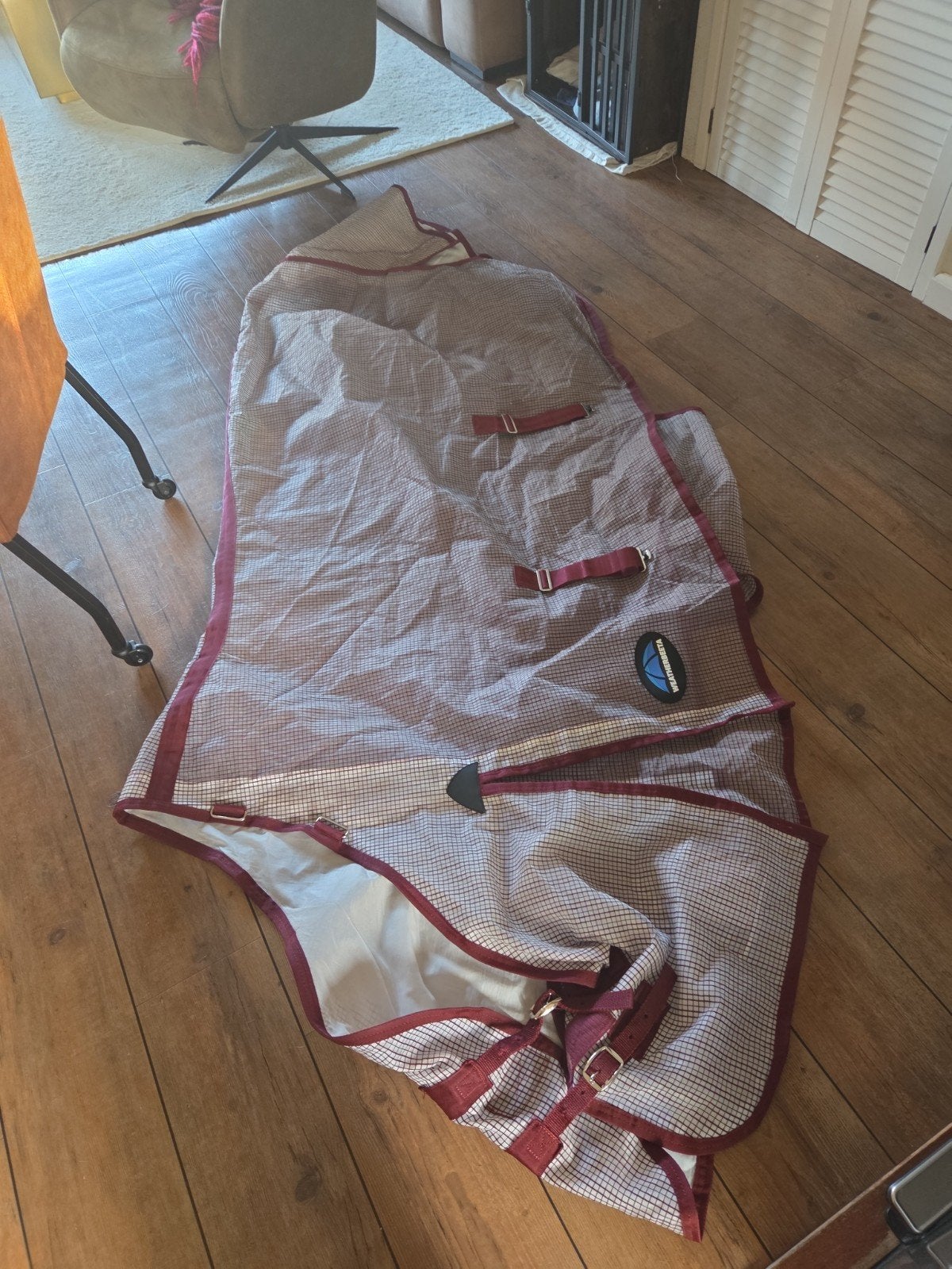 Weatherbeeta vliegendeken comFiTec 205, Dieren en Toebehoren, Full (L), Afneembare hals, Overige merken, Rood