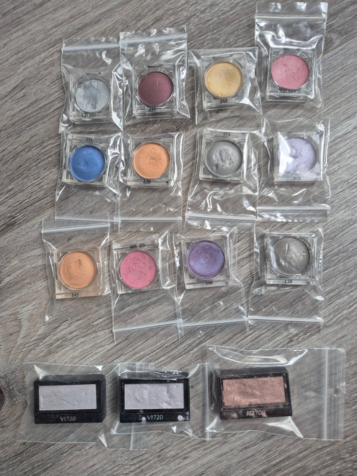 Oogschaduw Palet Lancome & Shiseido - Diverse Kleuren, Gebruikt, Ophalen of Verzenden, Make-up, Overige kleuren