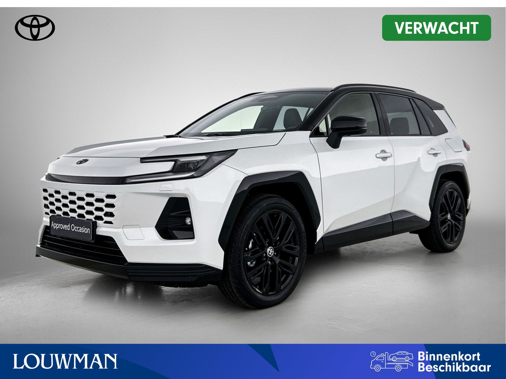 Toyota RAV4 2.5 Hybrid 185 First Edition Limited | Nieuw Mod, Auto's, 12 maanden, Gebruikt, Zwart, 4 cilinders