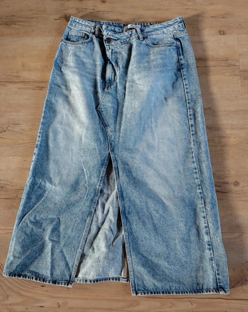 Co'couture spijkerrok L, Ophalen of Verzenden, Zo goed als nieuw, Blauw, W28 - W29 (confectie 36)