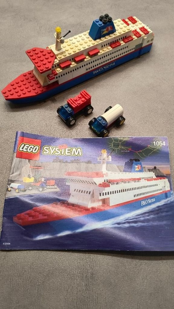 lego 1054, Stena Line Ferry, Gebruikt, Lego, Ophalen of Verzenden, Complete set