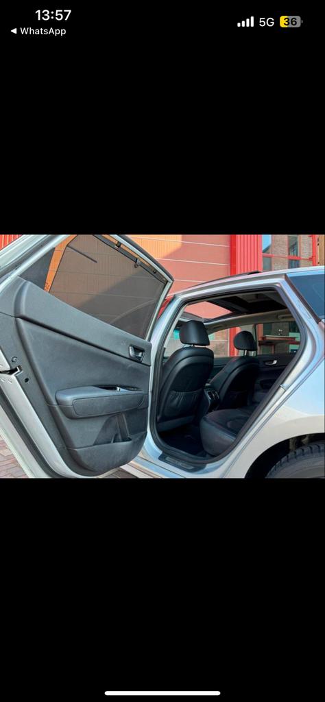 Kia Optima 1.7 Crdi 104KW AUT 2016 Grijs, Auto's, Kia, Particulier, Optima, 360° camera, Aangepast voor mindervaliden, ABS, Achteruitrijcamera