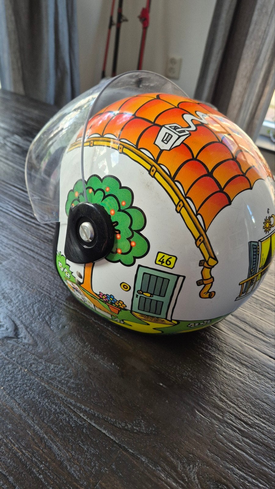 helm Valentino rossi, Motoren, Ophalen of Verzenden, Tweedehands, S, Overige merken
