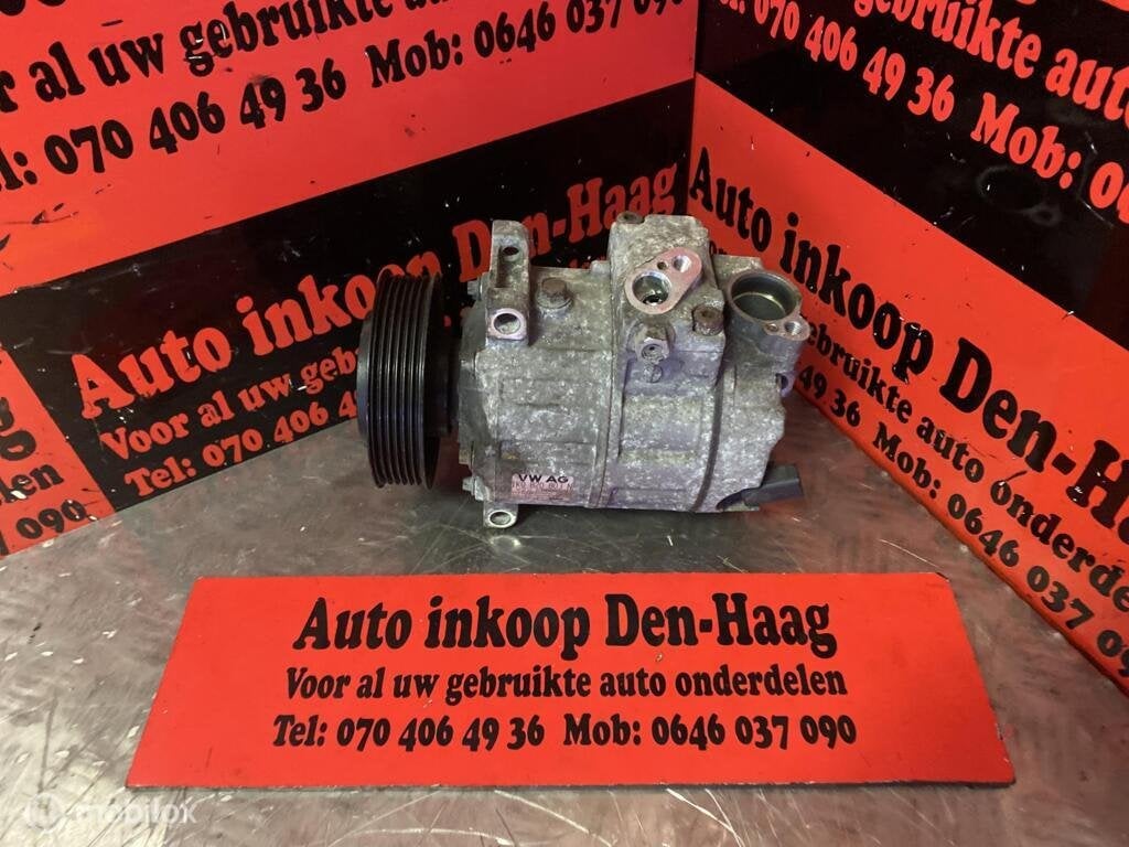 VW Golf Seat Audi ('03-'13) Aircopomp 1K0820803N, Gebruikt, Volkswagen, Ophalen of Verzenden, Volkswagen